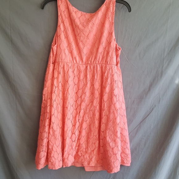 Coral maternity dress - Picture 6 of 6